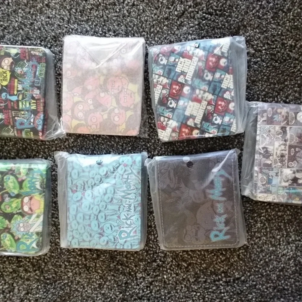 Rick and morty wallets